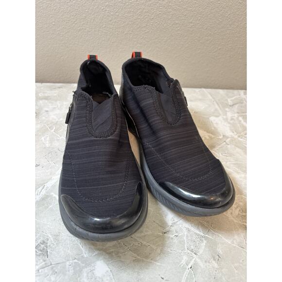 BZEES Nova Bootie Women's Black Comfort Side Zip Cushioned Sneakers US Size‎ 10M - Picture 1 of 9